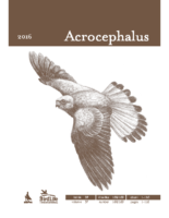 Acrocephalus, 2016, letnik 37, številka 168-169