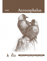 Acrocephalus, 2016, letnik 37, številka 170-171