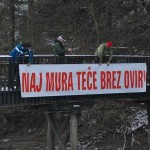 Največja želja pohodnikov je "Naj Mura teče brez ovir". Foto: Gregor Domanjko