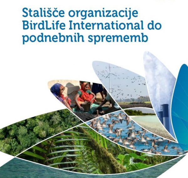 Stališče BirdLife do podnebnih sprememb