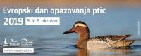 Evropski dan opazovanja ptic 2019
