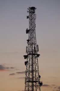 Oddajnik v mestu Enfida gosti kar 7 gnezd bele štorklje. Foto: Tilen Basle