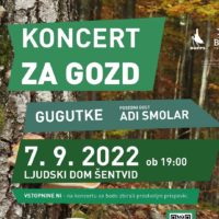 Koncert ZA GOZD – prvi naravovarstveni koncert DOPPS