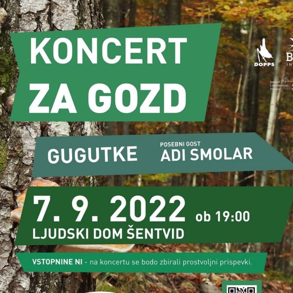 Koncert ZA GOZD – prvi naravovarstveni koncert DOPPS